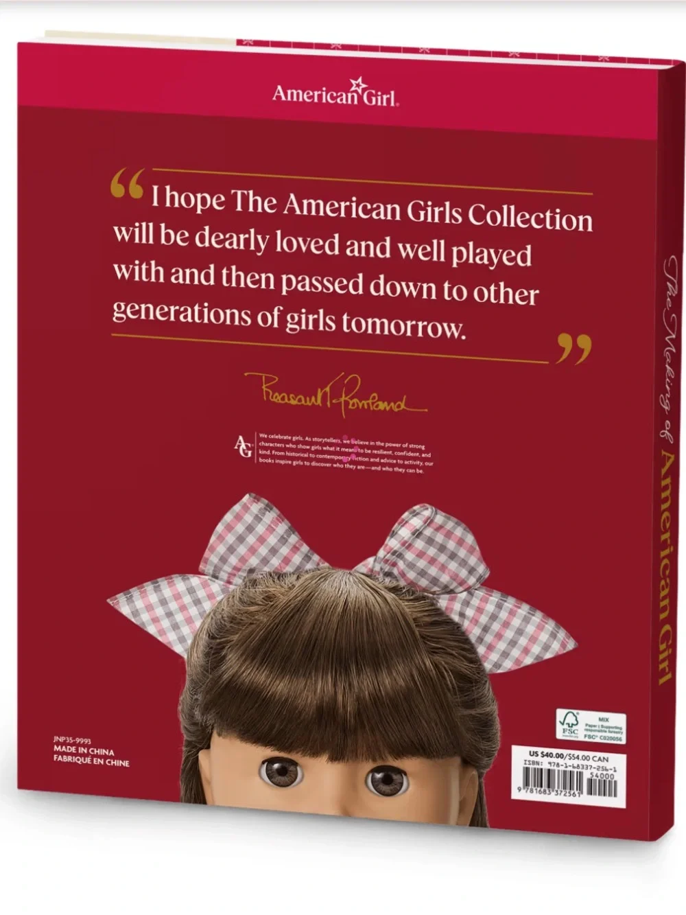 “The Making of American Girl” Hardcover Book NEW